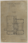 214822 Plattegrond voor een Beurs- en Marktgebouw te Utrecht.